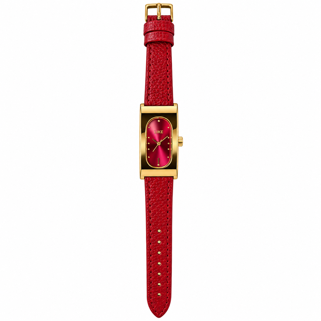 Elegant Rectangle Dial Women's Watch