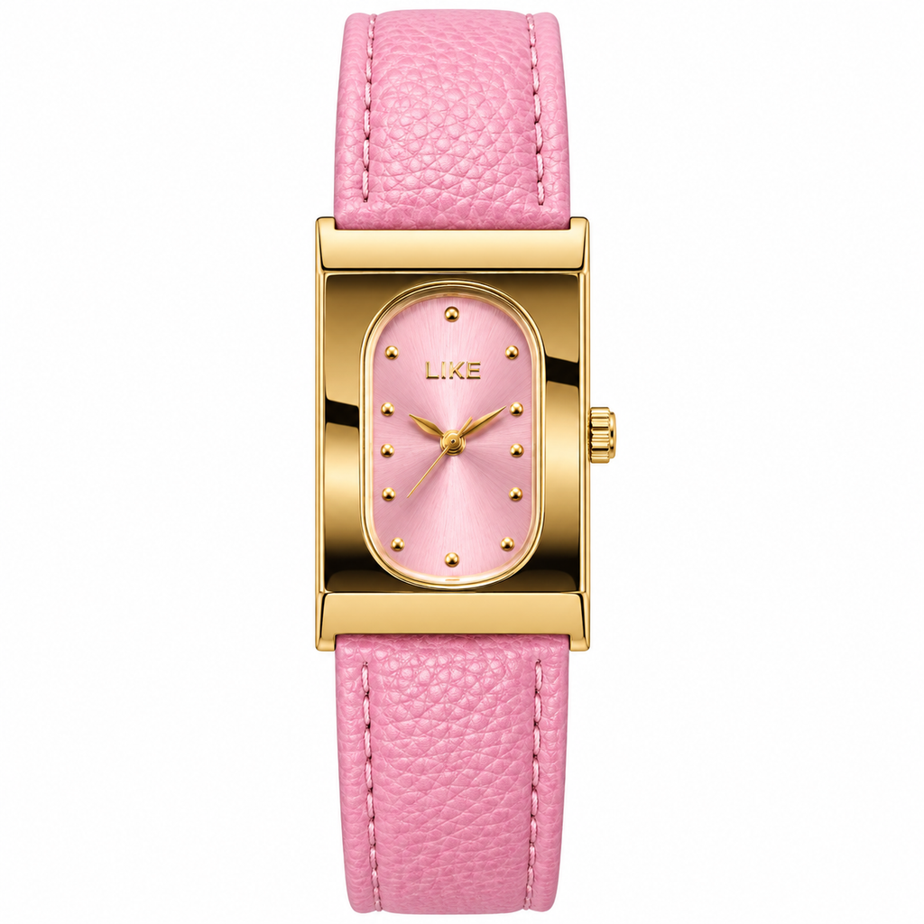 Elegant Rectangle Dial Women's Watch