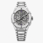 Skeleton Chronograph Watch – Titanium Grey